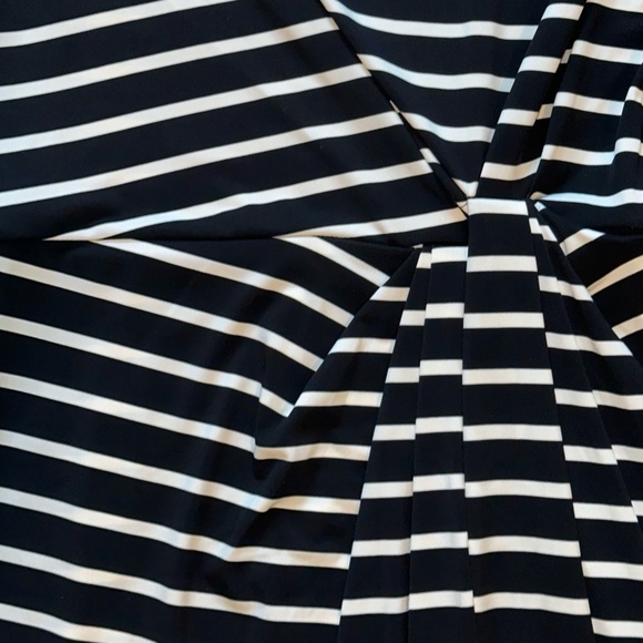 Loft Striped Knotted Open Skirt Tank Top Dress - Picture 4 of 6